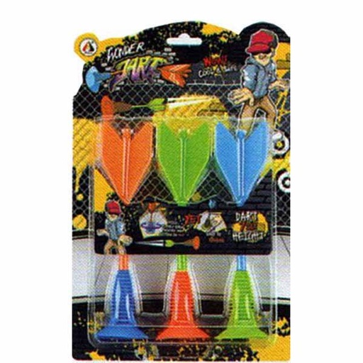 [0443] SET 3 DARDOS SEGUROS PUNTA BLANDA