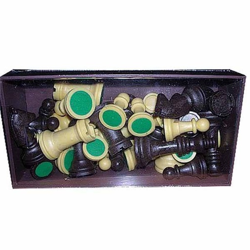 [0439] SET FICHAS AJEDREZ ALSER ESCOLAR LIGERO