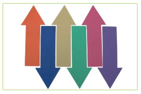 [0430] SET FORMAS FLECHAS DEPORTIVAS 6 UNIDADES