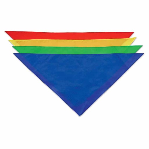 [0410] PACK 4 PAÑUELOS LUDICOS COLORIDOS DEPORTIVOS