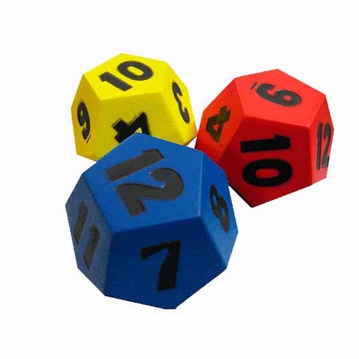 [0396] DADO ESCOLAR 12 CARAS FOAM RESISTENTE