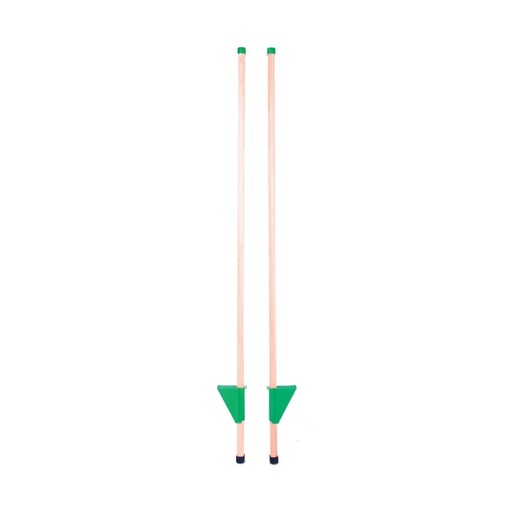 [0382] JUEGO ZANCOS MADERA INFANTILES AJUSTABLES