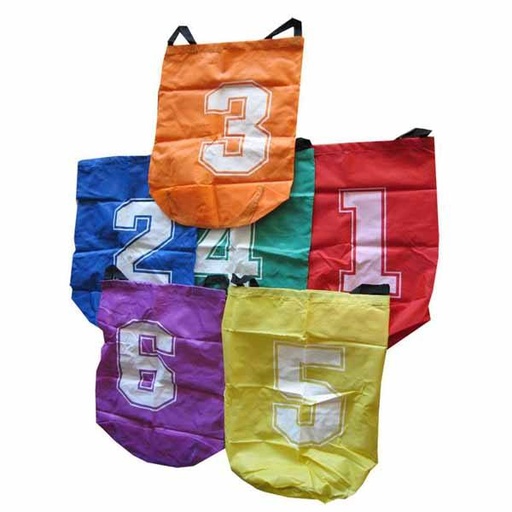[0328] SET SACOS DE SALTOS NUMERADOS PARA NINOS