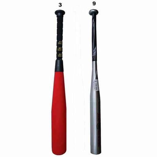 [0238] BATE ALUMINIO PEQUEÑO + PELOTA 71 CM