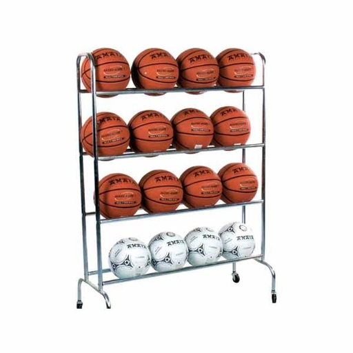 [0108] CARRO PORTABALONES 4 NIVELES MOVILIDAD FACIL