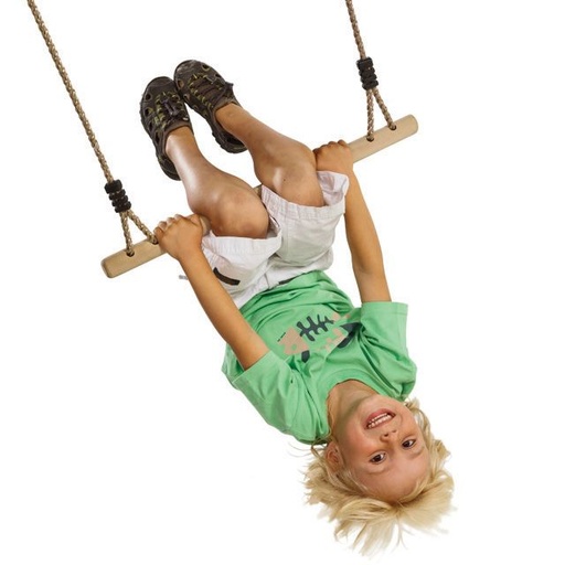 [0856] TRAPECIO MADERA CON CUERDAS GIMNASIO 70KG