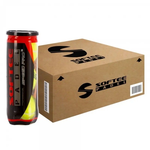[1034] PACK 24 BOTES PELOTAS PADEL SOFTEE SPEED