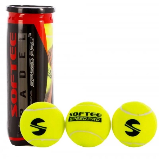 [1033] PELOTAS PADEL PRO SOFTEE BOTE 3 UNIDADES