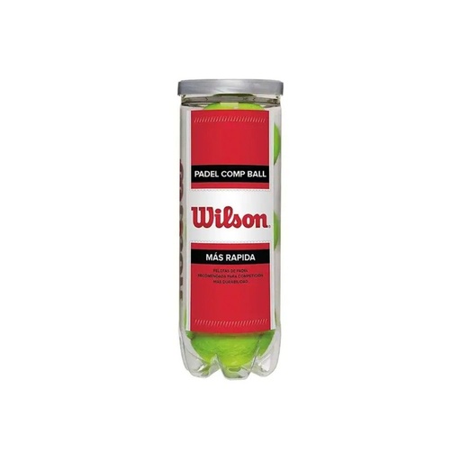 [1025] BOTE 3 PELOTAS WILSON PADEL CALIDAD PRO