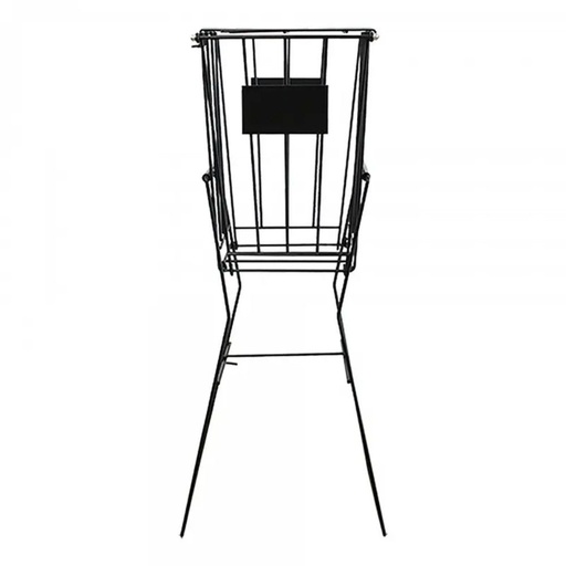 [1014] CARRITO PORTAPELOTAS METALICO TENIS PADEL