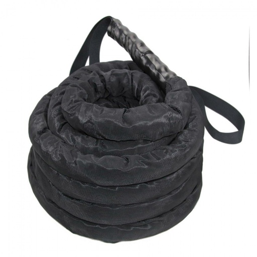 CUERDA FUNCIONAL BATIDA CON AGARRES Y CUBIERTA NYLON