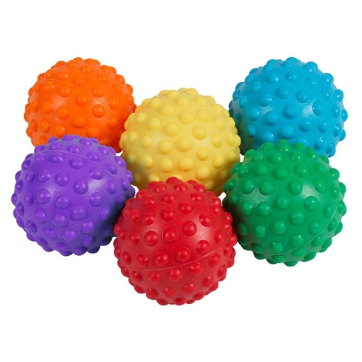 SET 6 PELOTAS VELOCIDAD VARIABLE PSICOMOTRICIDAD