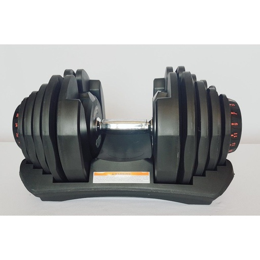 [1129] SET MANCUERNAS AJUSTABLES 40KG GIMNASIO