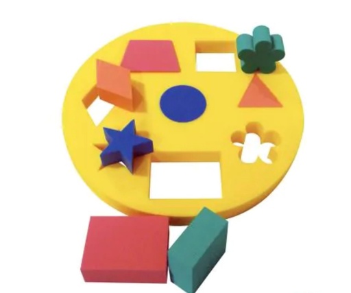 [1261] PUZZLE FLOTANTE REDONDO PARA NIÑOS