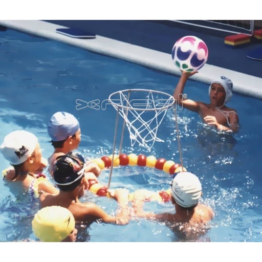 [1274] CANASTA BALONCESTO ACUATICA ACERO INOXIDABLE