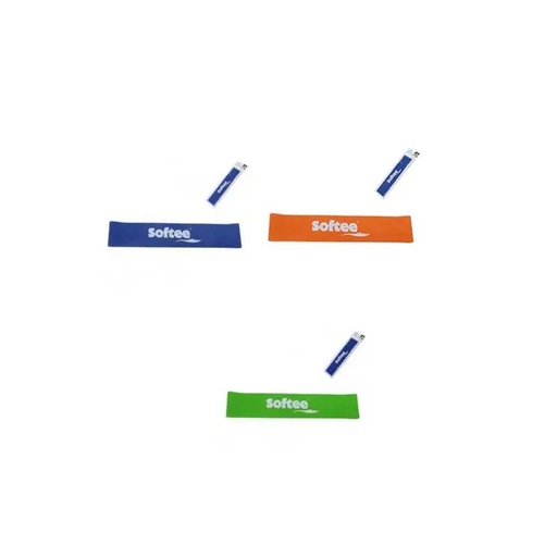 [1282] SET 3 BANDAS RESISTENCIA LATEX CORTAS DURADERAS