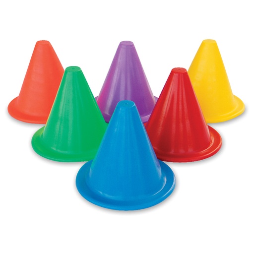 [1376] LOTE 6 CONOS FLEXIBLES PVC DELIMITACION